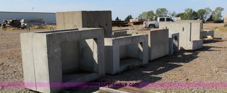 image for item K1205 Assorted concrete inlet boxes