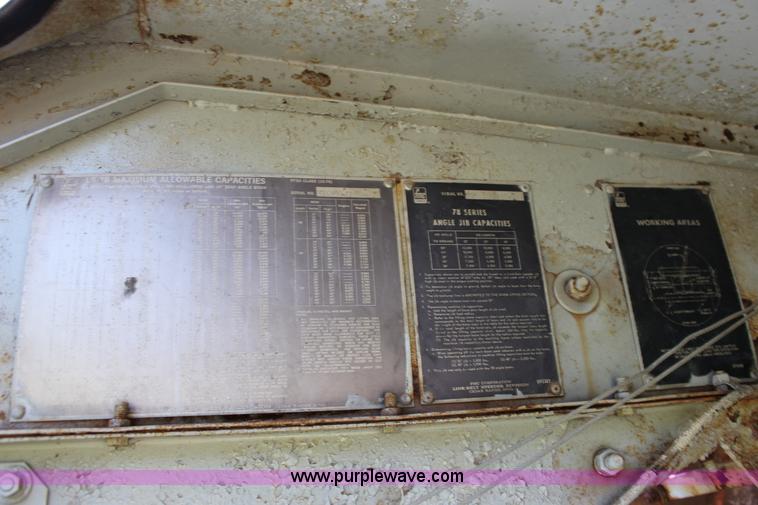 image for item K1209 Link Belt LS-78 crane