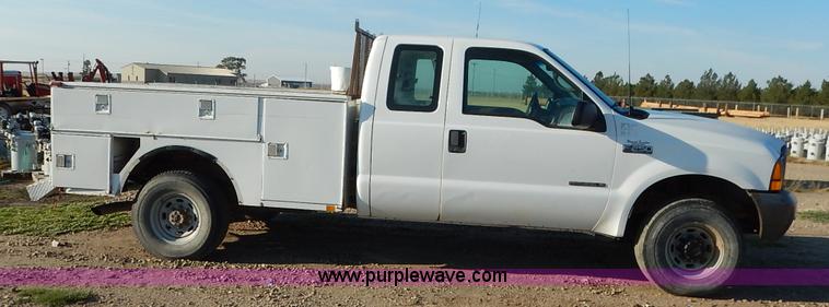 image for item K1732 1999 Ford F250 Super Duty SuperCab utility truck