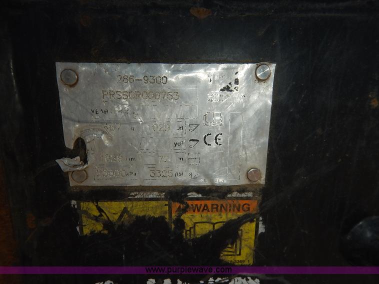 image for item K1744 Caterpillar 188-9300 skid steer grapple attachment