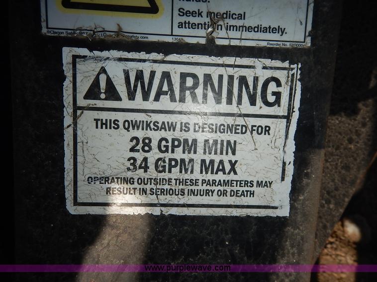 image for item K1745 Dymax high flow skid steer tree saw