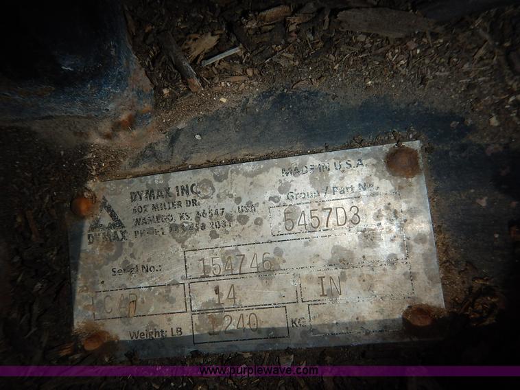 image for item K1745 Dymax high flow skid steer tree saw