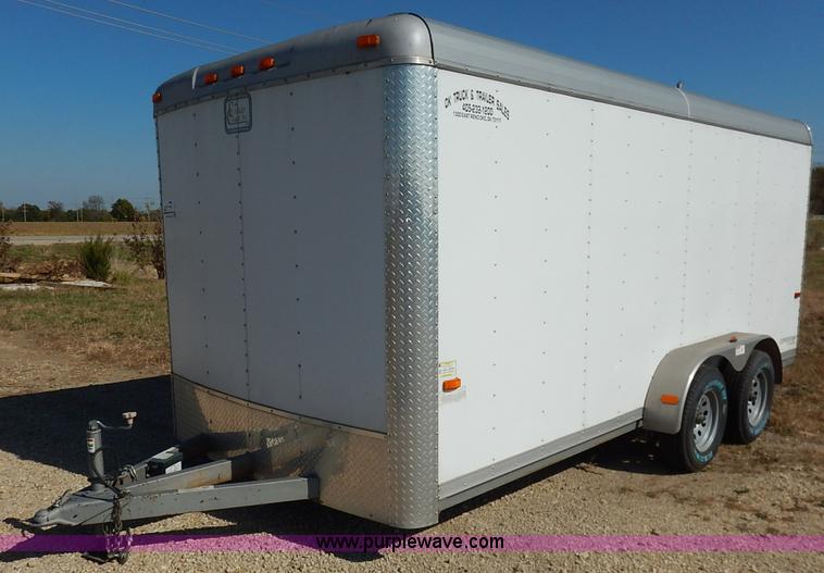 image for item L3527 2011 Cargo Craft enclosed cargo trailer