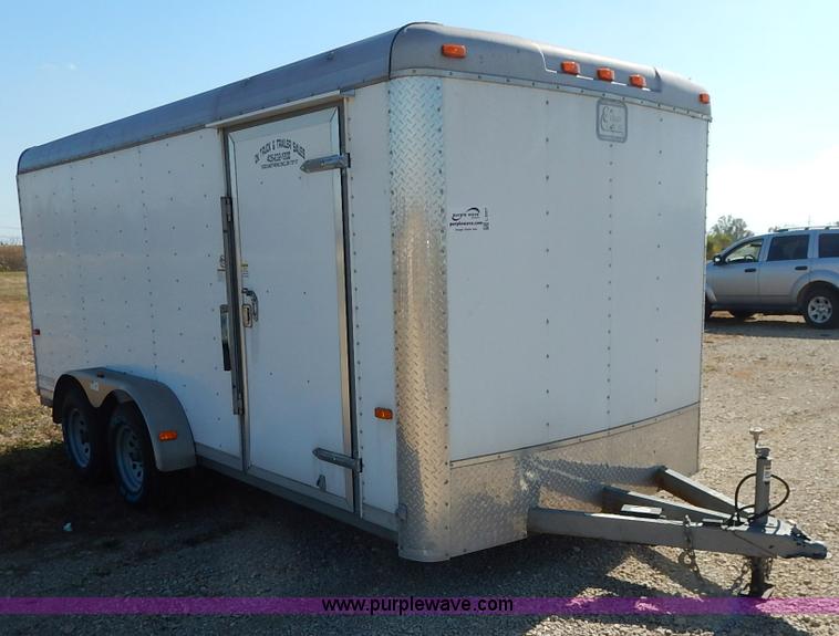 image for item L3527 2011 Cargo Craft enclosed cargo trailer