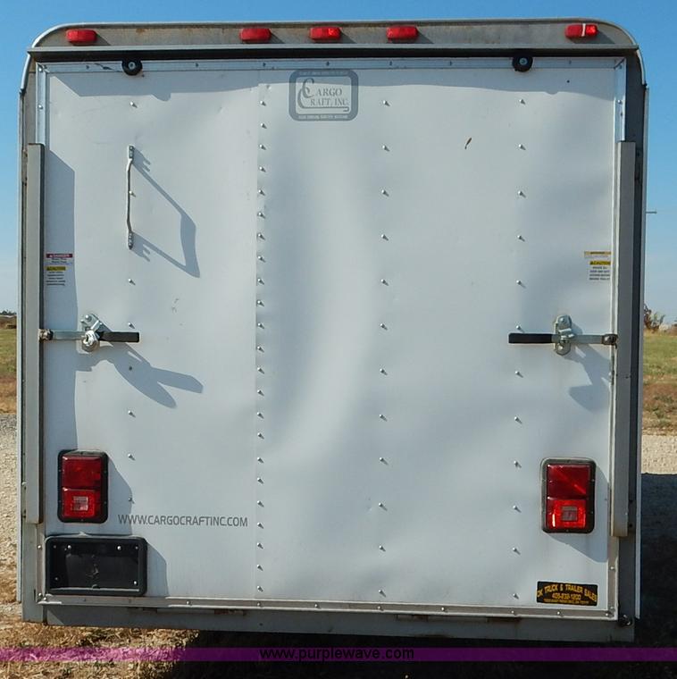 image for item L3527 2011 Cargo Craft enclosed cargo trailer