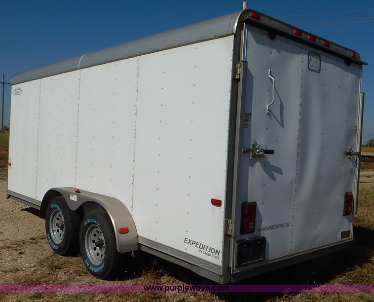 image for item L3527 2011 Cargo Craft enclosed cargo trailer