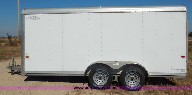image for item L3527 2011 Cargo Craft enclosed cargo trailer