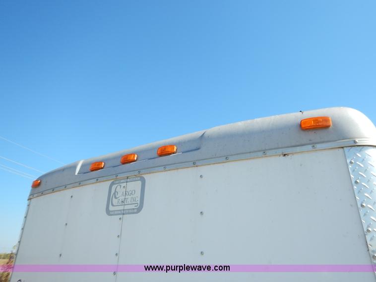 image for item L3527 2011 Cargo Craft enclosed cargo trailer
