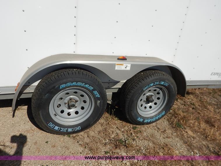 image for item L3527 2011 Cargo Craft enclosed cargo trailer