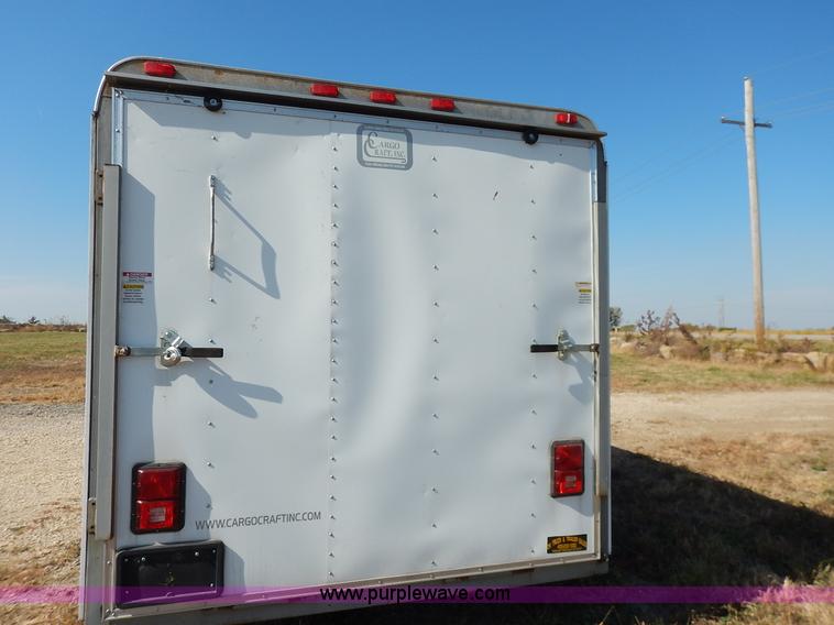 image for item L3527 2011 Cargo Craft enclosed cargo trailer