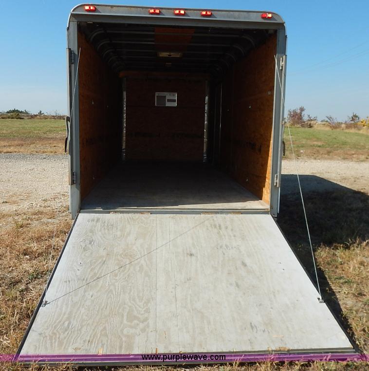 image for item L3527 2011 Cargo Craft enclosed cargo trailer