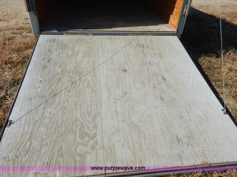 image for item L3527 2011 Cargo Craft enclosed cargo trailer