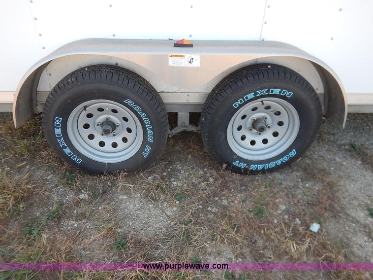 image for item L3527 2011 Cargo Craft enclosed cargo trailer