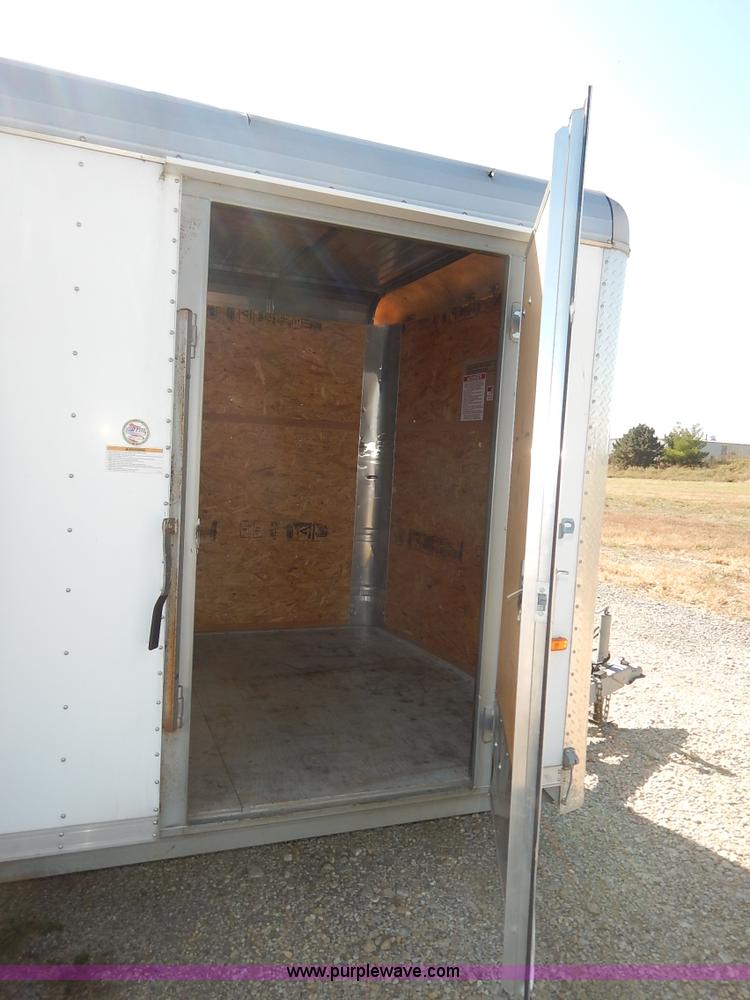 image for item L3527 2011 Cargo Craft enclosed cargo trailer