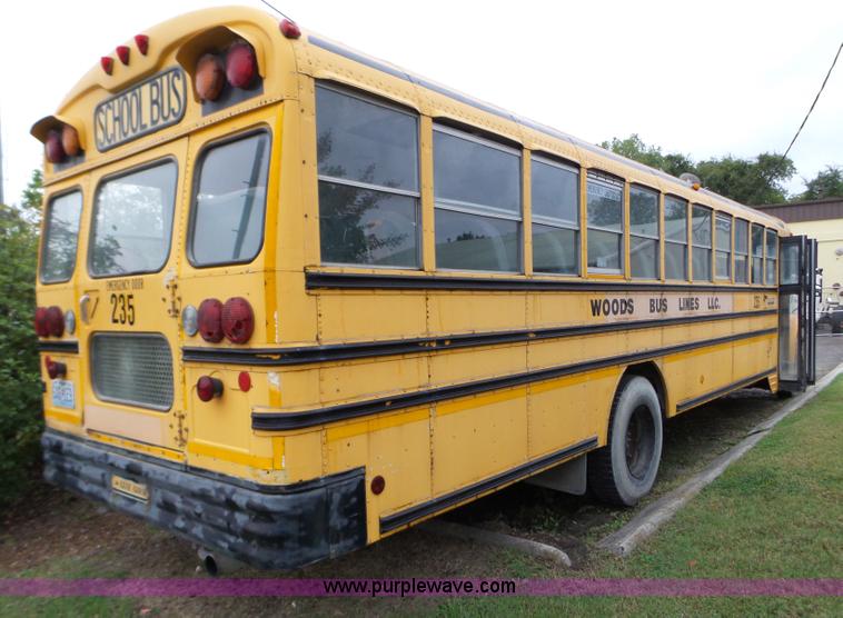 image for item L5081 1998 International 3800 Blue Bird school bus
