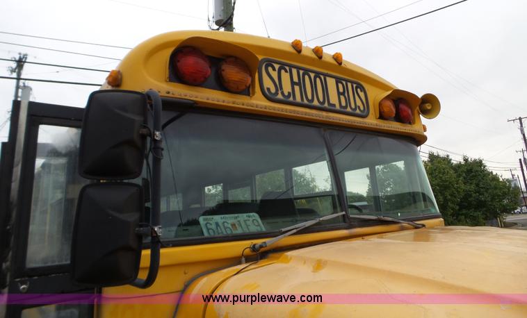 image for item L5081 1998 International 3800 Blue Bird school bus