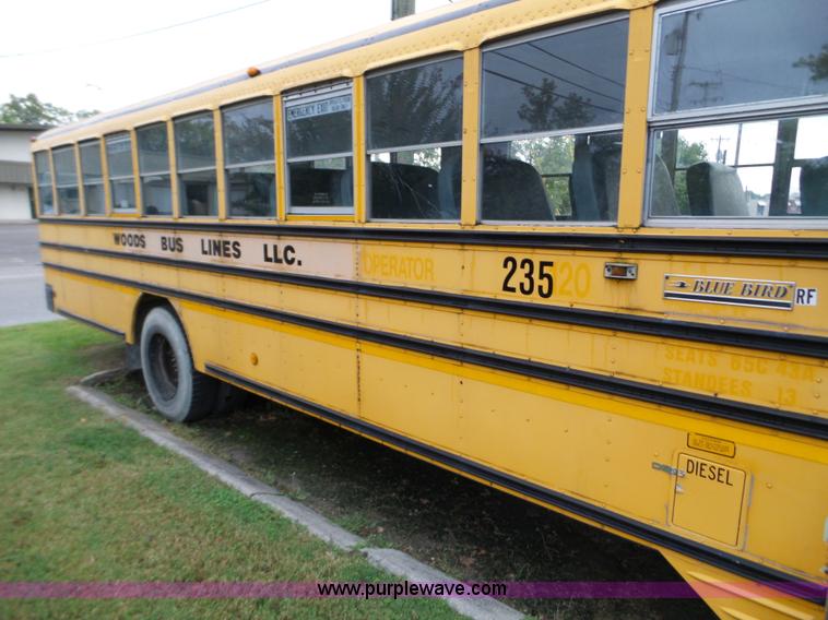 image for item L5081 1998 International 3800 Blue Bird school bus