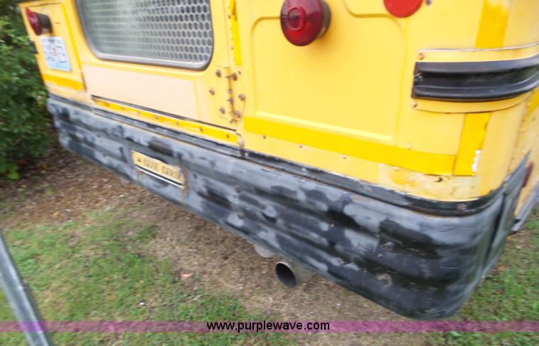 image for item L5081 1998 International 3800 Blue Bird school bus