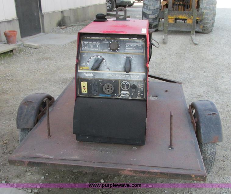 image for item R9475 Lincoln Weldon Power G8000 welder/generator