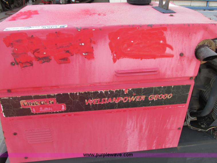image for item R9475 Lincoln Weldon Power G8000 welder/generator