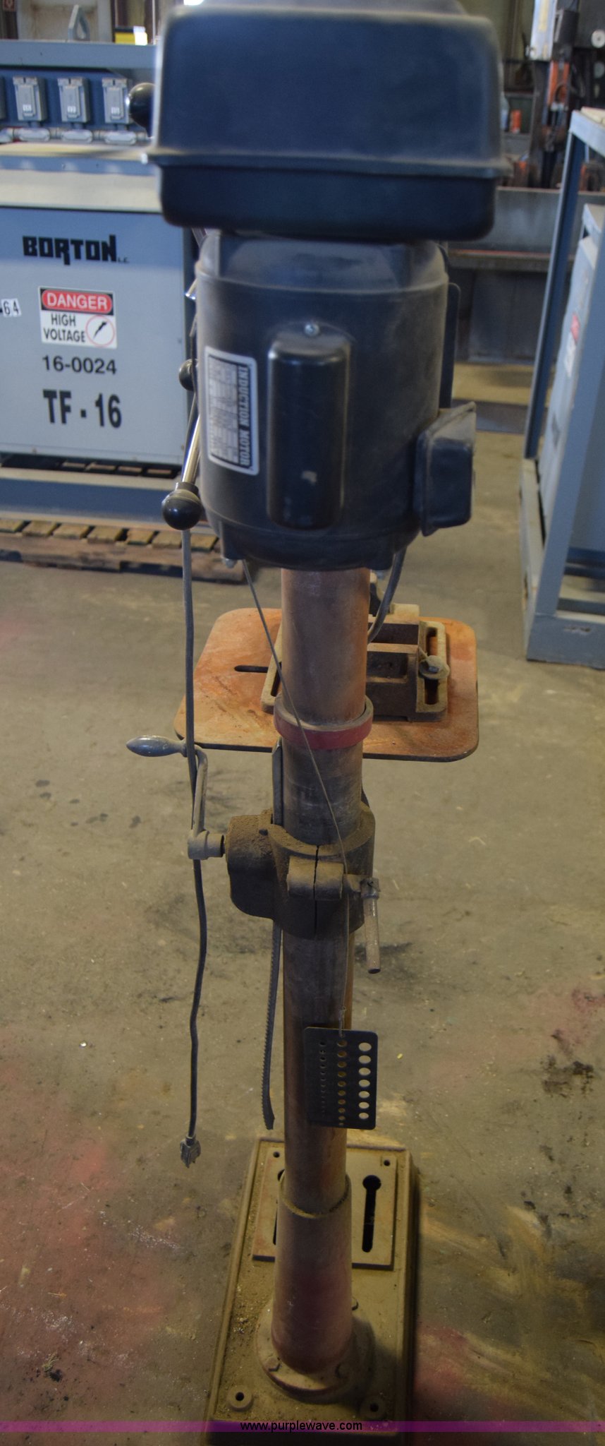 Tradesman 8100S 14" drill press in Hutchinson, KS Item BL9958 sold