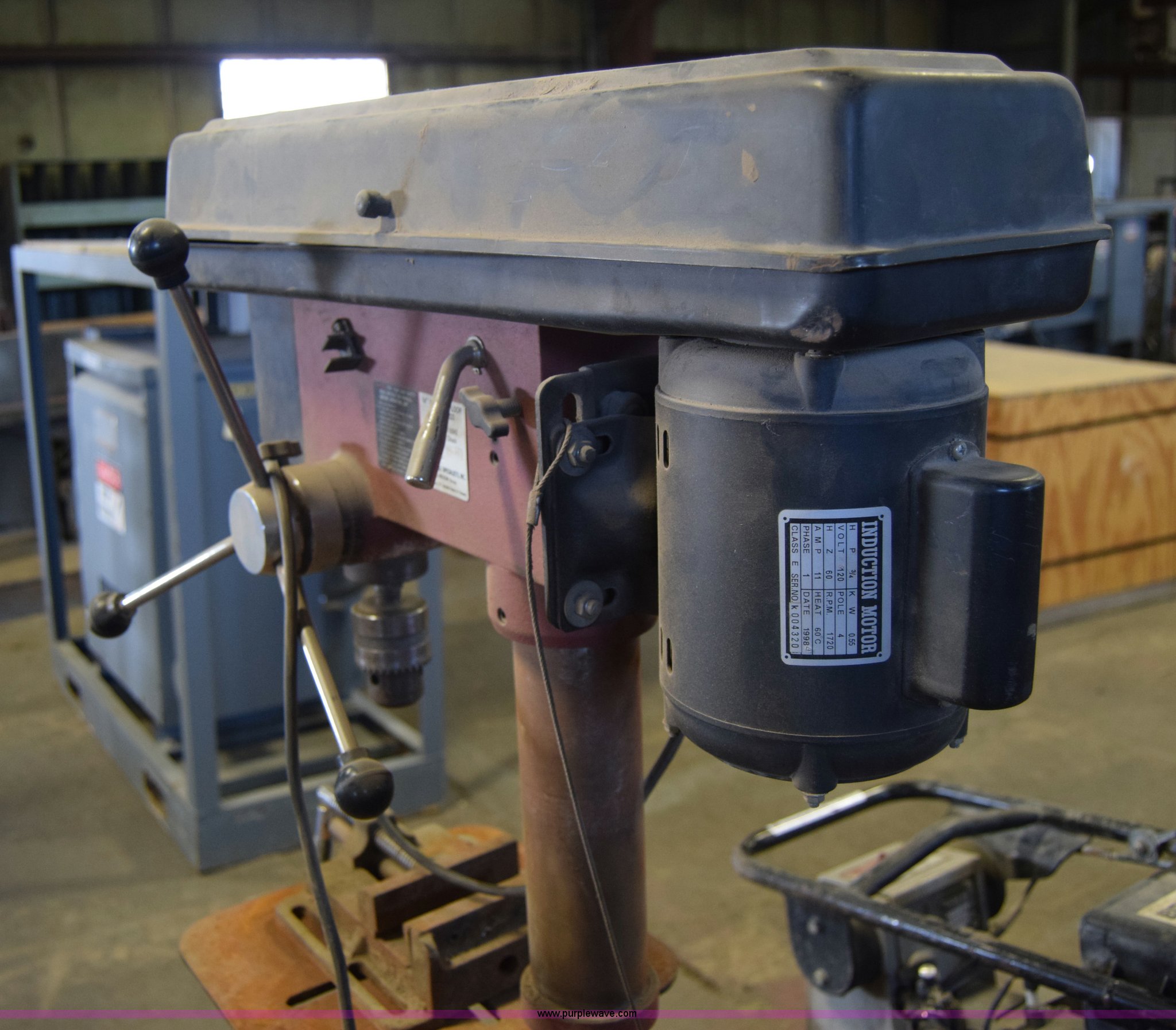 Tradesman 8100S 14" drill press in Hutchinson, KS Item BL9958 sold