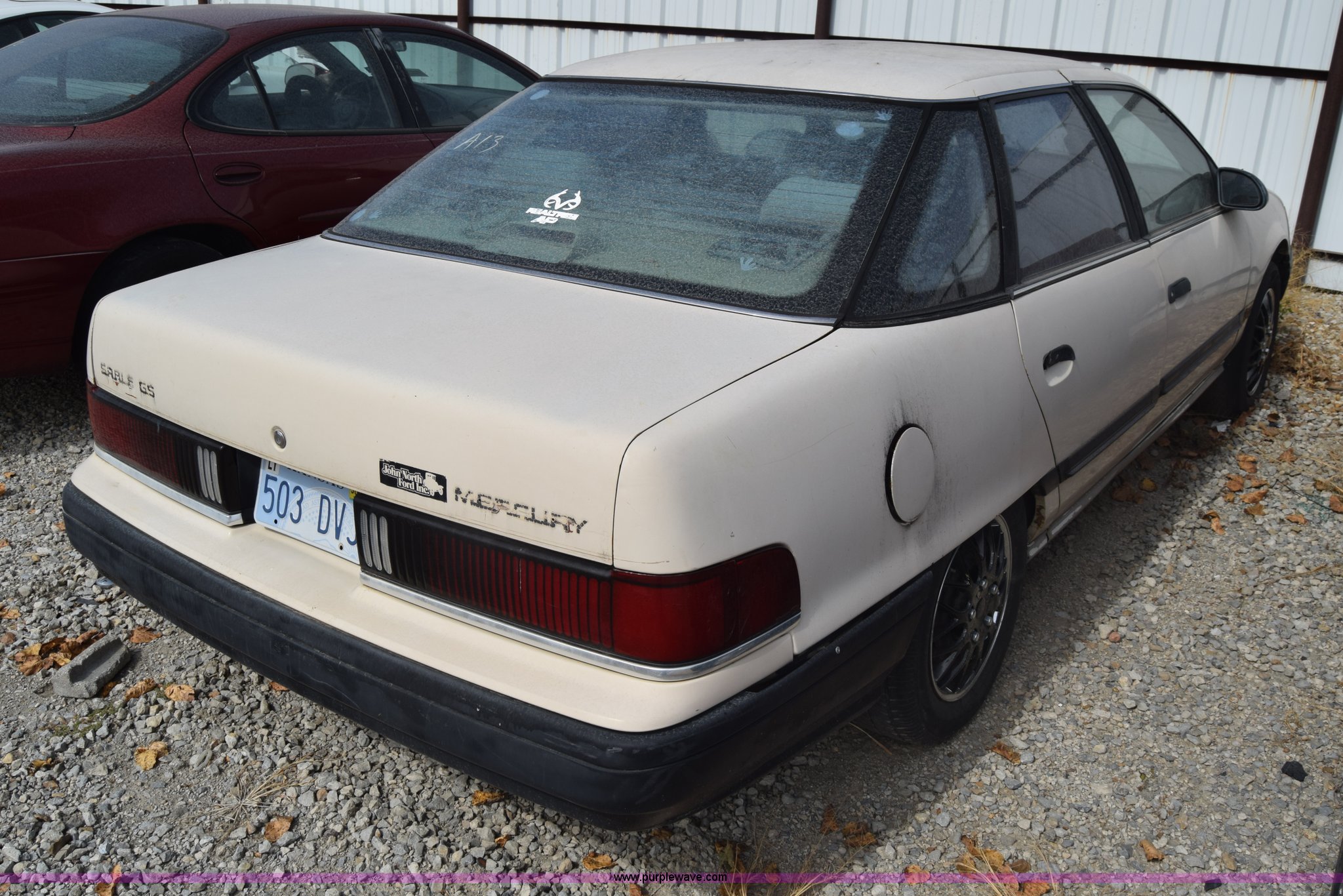 1987 Mercury Sable GS in Emporia, KS | Item J7211 sold | Purple Wave