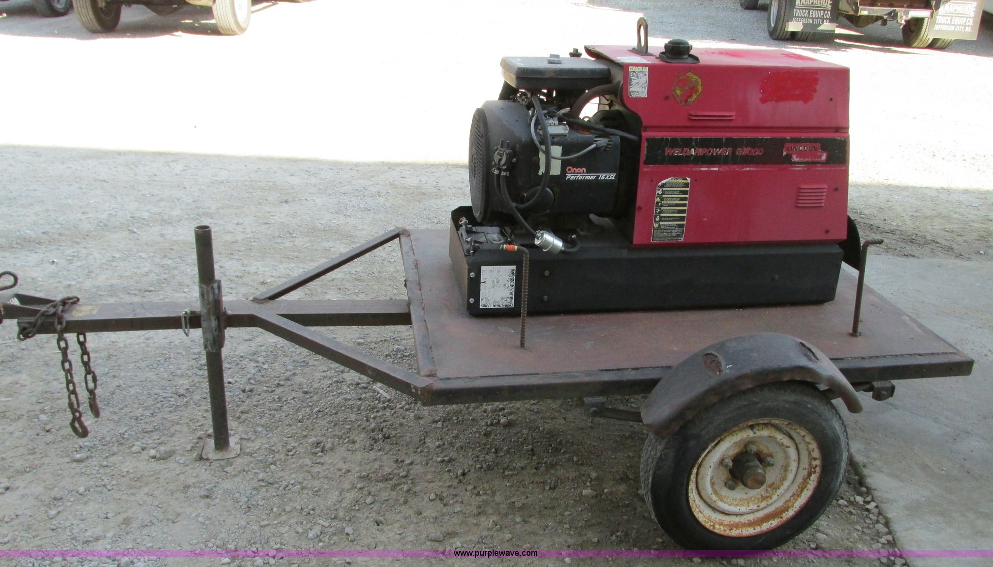 Lincoln Weldon Power G8000 welder/generator in Sedalia, MO | Item R9475