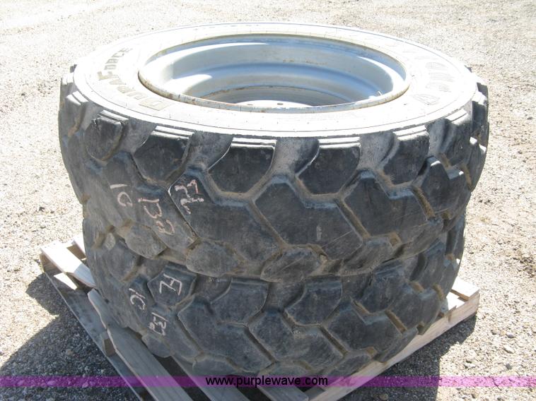 image for item BL9177 (4) Firestone DuraForce MH tires and wheels