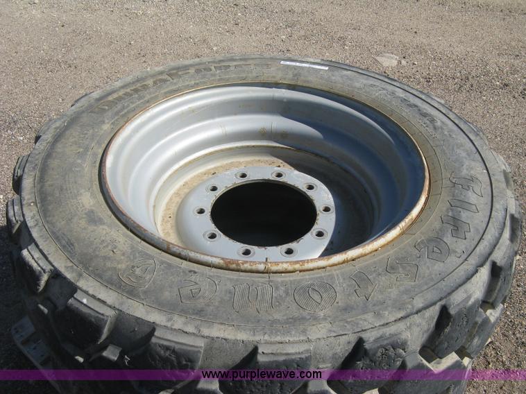 image for item BL9177 (4) Firestone DuraForce MH tires and wheels