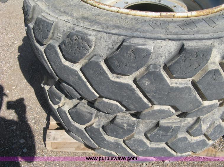 image for item BL9177 (4) Firestone DuraForce MH tires and wheels