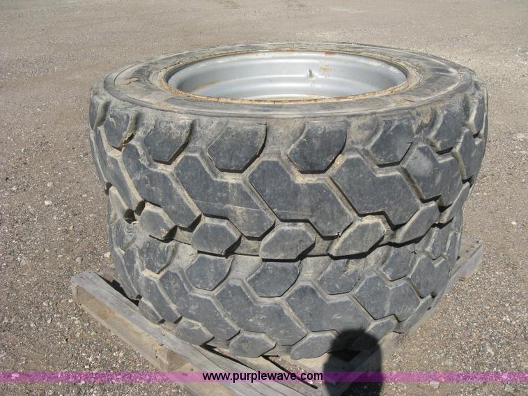 image for item BL9177 (4) Firestone DuraForce MH tires and wheels