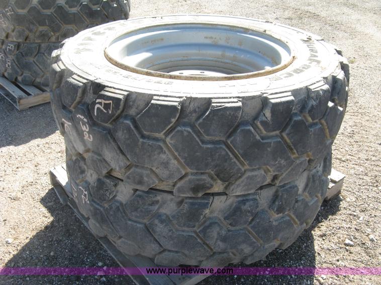 image for item BL9177 (4) Firestone DuraForce MH tires and wheels