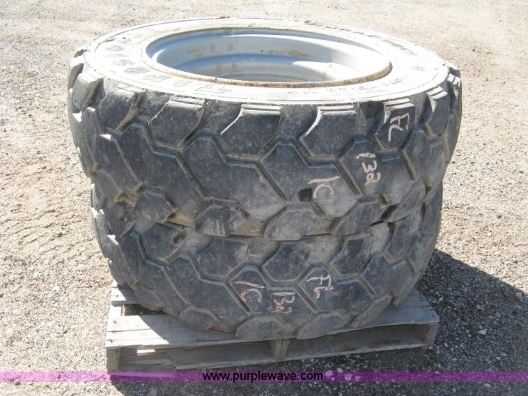 image for item BL9177 (4) Firestone DuraForce MH tires and wheels