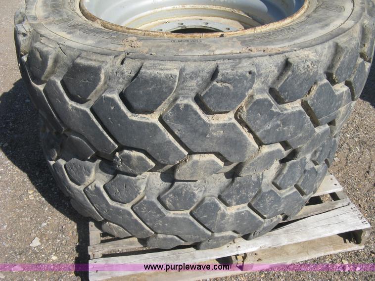 image for item BL9177 (4) Firestone DuraForce MH tires and wheels
