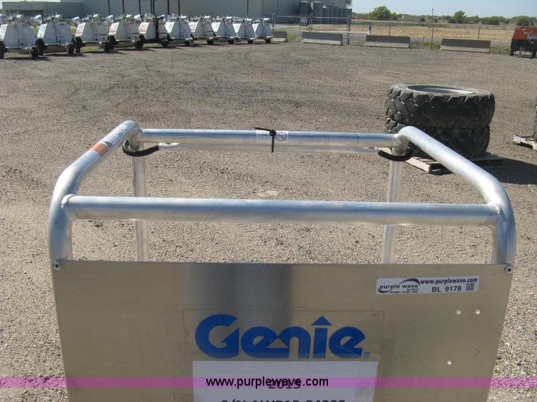 image for item BL9178 2015 Genie AWP30S man basket