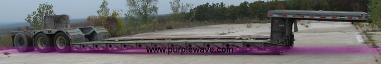 image for item BS9953 1991 Pratt DD/442T lowboy equipment trailer