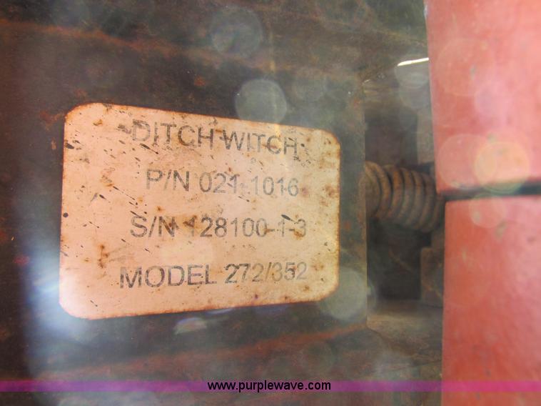 image for item BS9991 2007 Ditch Witch XT1600 tool carrier