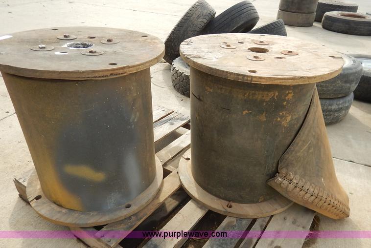 image for item BT9599 (2) partial rolls of conveyor belts