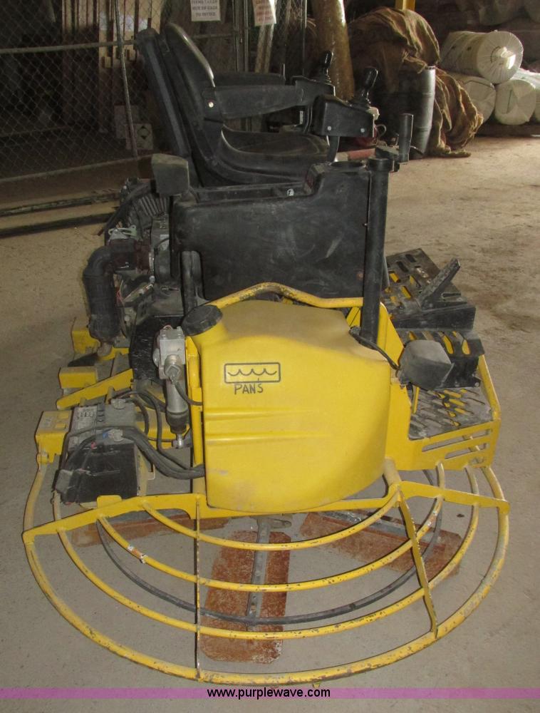 image for item H1135 Wacker CRT48-31V-ES ride-on power trowel