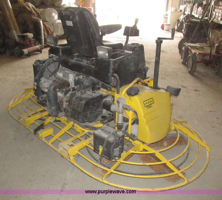 image for item H1135 Wacker CRT48-31V-ES ride-on power trowel