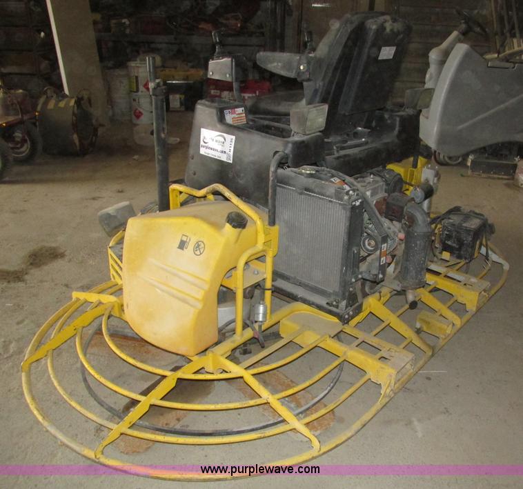 image for item H1135 Wacker CRT48-31V-ES ride-on power trowel