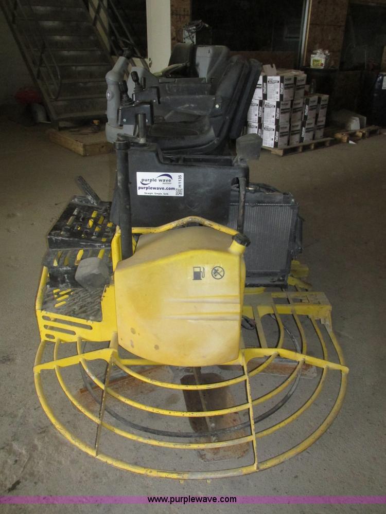 image for item H1135 Wacker CRT48-31V-ES ride-on power trowel