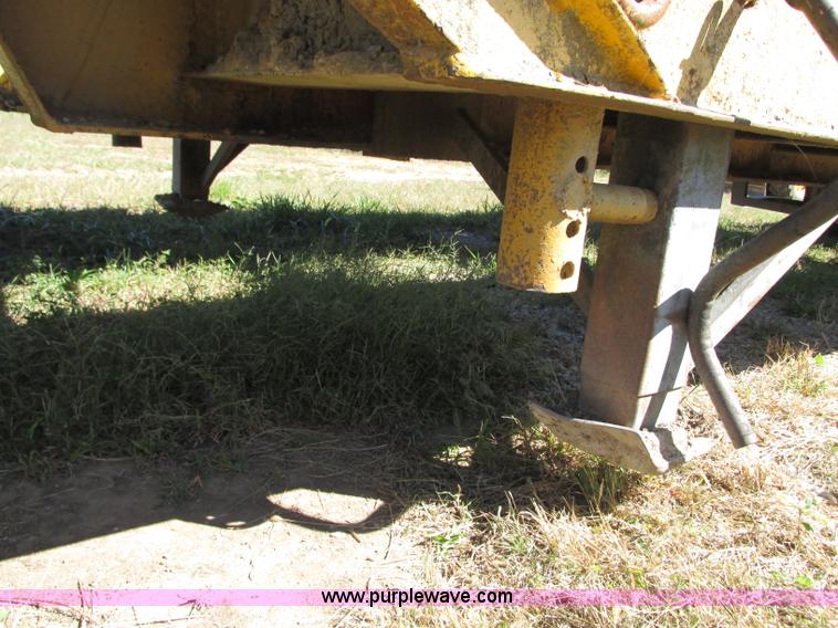 image for item J8715 1965 shop built drop deck trailer