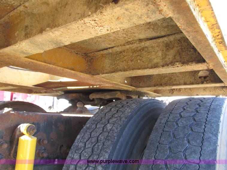 image for item J8715 1965 shop built drop deck trailer