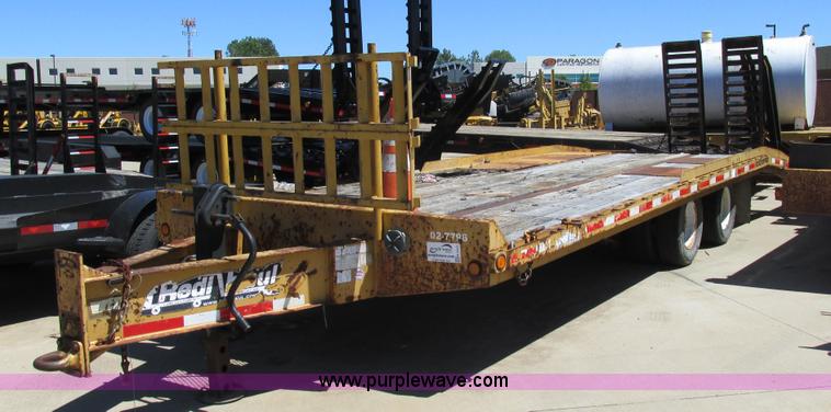 image for item K5147 2004 Redi Haul R26210PFHDE-102 equipment trailer