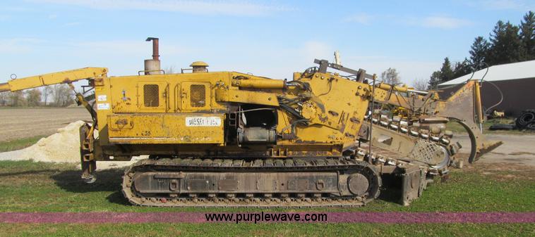image for item K6386 1991 Vermeer T655 trencher