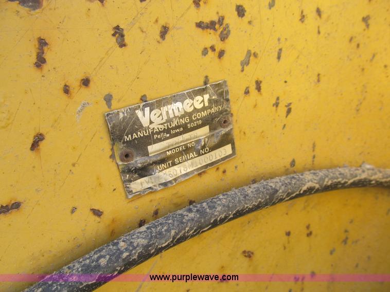 image for item K6386 1991 Vermeer T655 trencher
