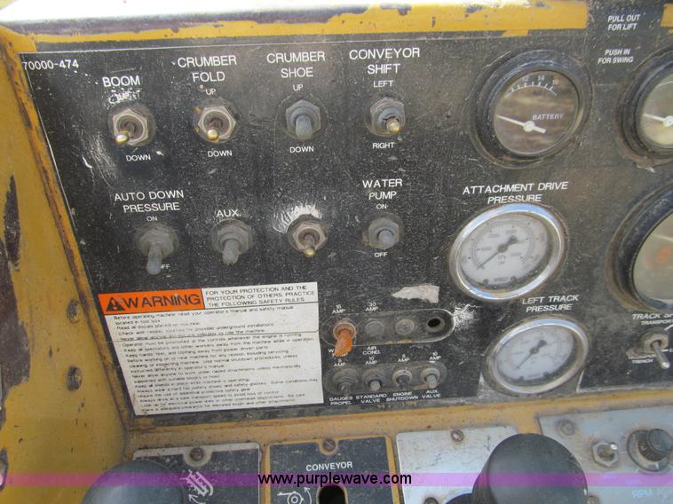 image for item K6386 1991 Vermeer T655 trencher