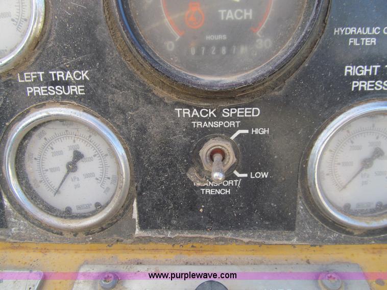 image for item K6386 1991 Vermeer T655 trencher